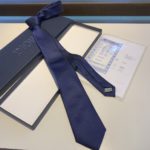 Dior Oblique Tie Blue And Black Silk Dior Men Tie 93C1046A0121_C975