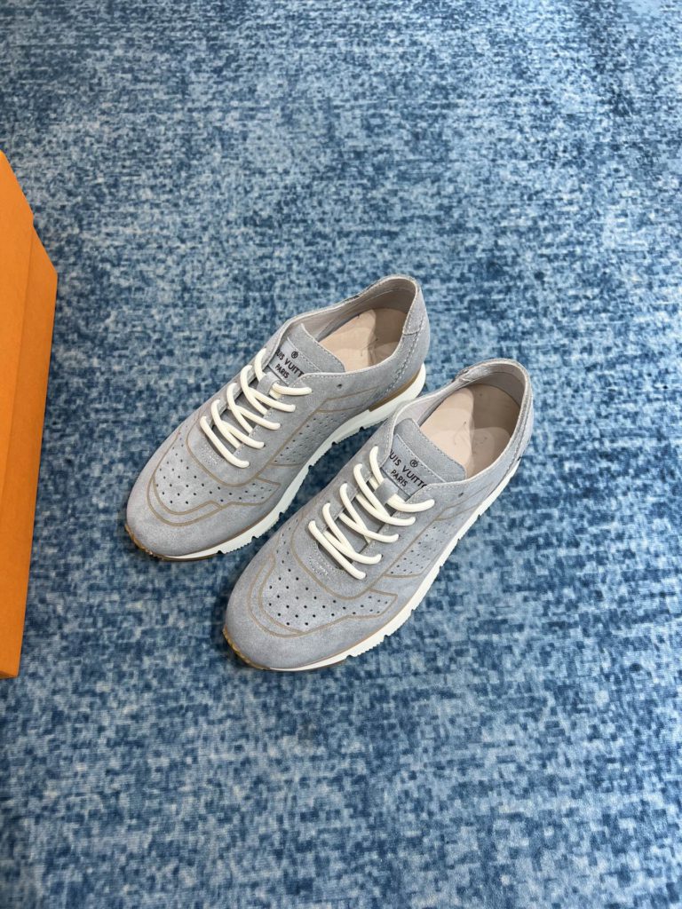 Louis Vuitton Formal Dimension High Derby Rubber Grey For Men LV