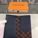 Louis Vuitton Brazza Wallet Damier Ebene Canvas For Men, Men's Wallet 7.5in/19cm LV