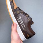 Louis Vuitton x  Nike Air Jordan 1 Off-Louis Brown Sneaker For Men, Men’s Shoes