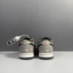 Nike Dunk Low Retro Vibe Grey and Green Sneaker For Men, Men's Shoes