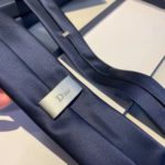 Dior 'CD ICON' Silk Tie Navy Blue Dior Men Tie