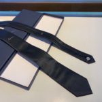 Dior Silk Tie With "Dior" Motifs Black Dior Men tie