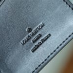 Louis Vuitton Brazza Wallet Taurillon Shadow For Men, Men's Wallet 7.5in/19cm LV