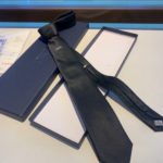 Dior 'Dior' Ribbon Tie Black Silk Dior Men Tie 29C1047A0675_C981