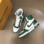 Louis Vuitton x Air Jordan 1 Is Amongst Us in White/Green For Men, Men’s Shoes