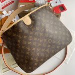 Louis Vuitton Delightful PM Monogram Canvas Natural For Women, Women's Handbags, Shoulder Bags 33cm LV M40352