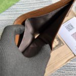 Gucci Card Case Wallet with Interlocking G Brown For Men 4.5in/11cm GG ‎671652 92TCG 8563