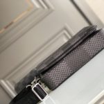 Louis Vuitton Trio Messenger Damier Graphite Black For Men, Men's Bags, Shoulder And Crossbody Bags 9.8in/25cm LV N50017