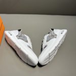 Louis Vuitton Run Away Sneaker Iridescent Textile White For Men LV