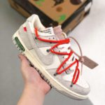 Nike Dunk Low Off-White Lot 30 Sail/Neutral Grey For Men, Men’s Shoes DM1602-122