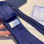 Dior Oblique Tie Blue And Black Silk Dior Men Tie 93C1046A0121_C975