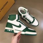 Louis Vuitton x Air Jordan 1 Is Amongst Us in White/Green For Men, Men’s Shoes