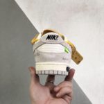 Nike Dunk Low Off-White Lot 39 Sail/Neutral Grey-Amarillo For Men, Men’s Shoes DJ0905-109