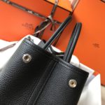 Hermes Garden Party 30 Tote Bag Black For Women, Women’s Handbags, Shoulder Bags 11.8in/30cm