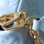 Louis Vuitton Wallet On Strap Bubblegram Monogram In Wallets and Small Leather Goods For Women Bleu Glacier Blue 7.9in/20cm LV M81399