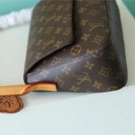 Louis Vuitton Mini Looping Flap Shoulder Bag Monogram For Women 9.4in/24cm Brown LV M51147