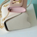 Louis Vuitton Twist PM Bag, Shoulder and Cross Body Bags For Women Taupe Brown / Pink 7.5in/19cm LV M59886