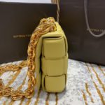 Bottega Veneta Chain Cassette Bag For Women 10.2in/26cm In Yellow