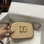 Dolce & Gabbana Crossbody 3.5 Bag Beige For Women 7.5in/19cm DG BB7095AW57680404