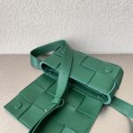 Bottega Veneta Belt Cassette Dark Green, For Women, Women’s Bags 6.9in/17.5cm
