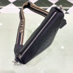 Prada Saffiano Triangle Bag Black  For Women, Women's Bags 11in/28cm 2VH155_2FAD_F0002_V_OOO