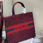 Christian Dior Large Dior Book Tote Crimson Multicolor, For Women, Women’s Handbags 16.5in/42cm CD