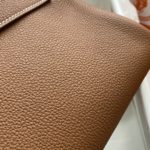 Hermes Shoulder Kelly CK37 Brown For Women Gold Color Hardware 16.5in/42cm