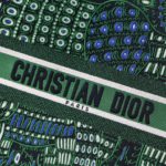 Christian Dior Large Dior Book Tote Green Multicolor, For Women, Women’s Handbags 16.5in/42cm CD