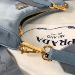 Prada Re-Edition 2005 Re-Nylon Bag Blue For Women, Women's Bags 8.6in/22cm 1BH204_NZV_F0ETB_V_V2M