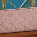 Louis Vuitton Pochette Melanie BB Monogram Empreinte Pink For Women, Women's Wallets 7.9in/20cm LV