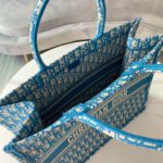 Christian Dior Large Dior Book Tote Blue, For Women, Women’s Handbags 16.5in/42cm CD