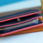 Louis Vuitton Clea Wallet Monogram Empreinte Navy Blue For Women, Women's Wallets 1.3in/11cm LV