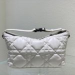 Christian Dior Medium DiorTravel Nomad Pouch White, For Women, Women’s Handbags 8.5in/22cm CD S5554BMIG_M030
