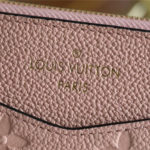 Louis Vuitton Pochette Melanie BB Monogram Empreinte Pink For Women, Women's Wallets 7.9in/20cm LV