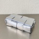 Bottega Veneta Mini Cassette Crossbody Bag Silver, For Women, Women's Bags 6.9in/17.5cm