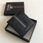 Prada Saffiano Wallet Black For Women, Women's Wallets 4.5in/11cm