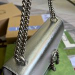 Gucci Dionysus Small Shoulder Bag Silver For Women, Women's Bags 10in/26cm GG 499623 1TRBN 8173