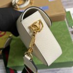 Gucci x Adidas Horsebit 1955 Mini Bag White For Women, Women's Bags 8.1in/21cm GG 658574 U3ZDG 8727