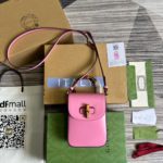 Gucci Bamboo Mini Handbag Pink For Women, Women's Bags 6.2in/16cm GG 702106 UZY0T 5814