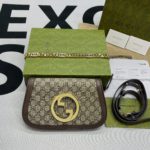 Gucci Blondie Shoulder Bag Beige For Women, Women's Bags 11in/28cm GG 699268 K9GSG 8358