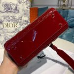 Christian Dior Small Lady Dior Bag with Chain Gold Toned Hardware Burgundy For Women 20cm/8in CD M0538OWCB_M323