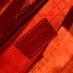 Christian Dior Small Lady Dior Bag with Chain Gold Toned Hardware Burgundy For Women 20cm/8in CD M0538OWCB_M323