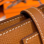 Hermes Kelly Wallet To Go Woc Brown With Gold Toned Hardware Bag For Women 8.2in/21cm