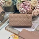 Christian Dior Lady Dior Pouch Beige, For Women, Women’s Handbags 8.5in/21.5cm CD S0204OVRB_M45M
