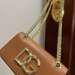 Dolce & Gabbana Polished 3.5 Phone Bag Brown For Women 7.3in/19cm DG