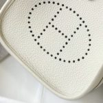 Hermes Evelyne 16 Amazone Bag Beige With Silver-Toned Hardware For Women, Women's Shoulder And Crossbody Bags 6.3in/16cm