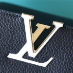 Louis Vuitton Capucines BB Taurillon Black/Blue For Women, Women’s Bags, Shoulder And Crossbody Bags 10.6in/27cm LV