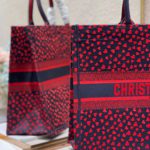 Christian Dior Large Dior Book Tote Crimson Multicolor, For Women, Women’s Handbags 16.5in/42cm CD