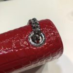 Saint Laurent Kate Small Chain Bag With Tassel In Embossed Burgundy For Women 7.8in/20cm YSL 